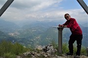 Monte Zucco (1232 m) da casa-Zogno (300 m) ad anello sui sent. CAI-505 e 505A il 16 maggio 2019 - FOTOGALLERY